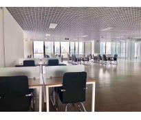 中国红街以及美林大厦写字楼中等装修522㎡