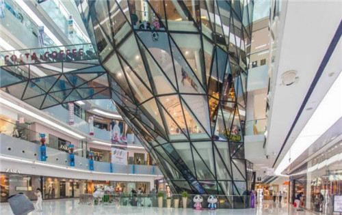 来福士广场大厅