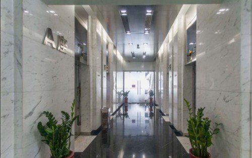 环球财讯中心走廊