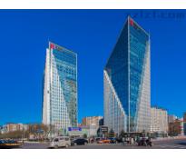 北京乐成中心写字楼中等装修435㎡