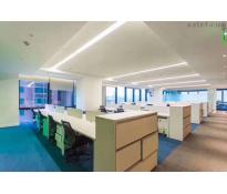 中国电子大厦写字楼中等装修1900㎡