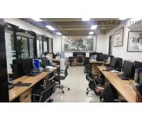 富力双子座（A座京城机电大厦以及B座）写字楼中等装修850㎡