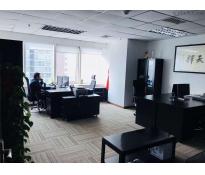 北京温特莱中心写字楼中等装修500㎡