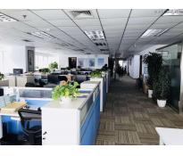 北京温特莱中心写字楼中等装修500㎡