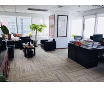 北京温特莱中心写字楼中等装修500㎡