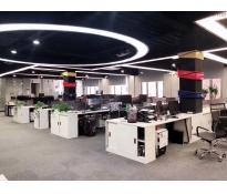 北辰时代大厦写字楼精装修2100㎡