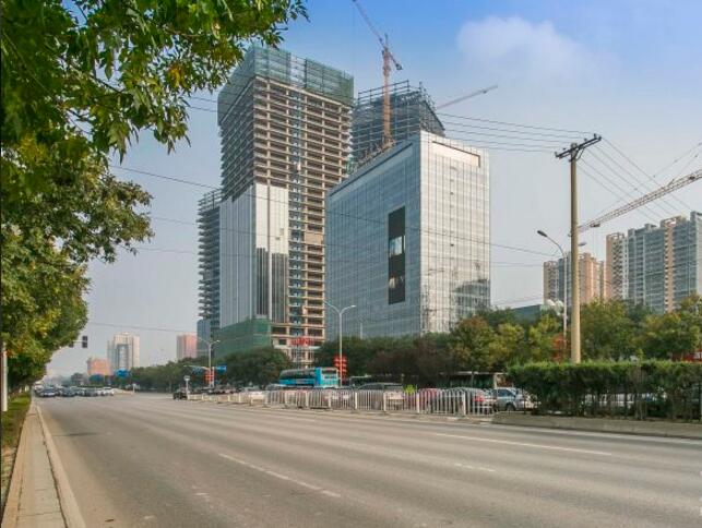 金唐国际金融大厦立面